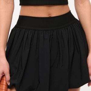 Abercrombie & Fitch YPB Bubble Hem Mini Skirt NWT